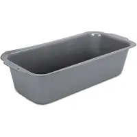 Städter we love baking Brotbackform emailliert 30 x 13 cm silber