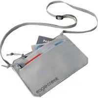 Eagle creek - Undercover RFID Neck Wallet - Geldbeutel Gr 19 x 12,5 cm grau
