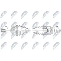 NTY NPW-RE-097 Antriebswelle Vorne Links für RENAULT Clio IV Schrägheck (BH) Clio IV Grandtour (KH)
