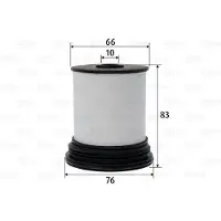 Valeo Kraftstofffilter 587106 für Opel Jeep Lancia Antara A Grand Cherokee IV