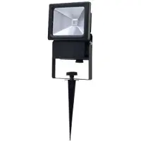 Ritos LED's Garden LED RGB Strahler Farbwechsel mit Erdspieß 10W schwarz