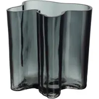 Iittala Vase Aalto Dunkelgrau 20 cm