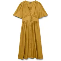 Vero Moda Kleid in Golden Spice | Gr.: M
