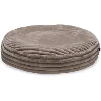 Designed By Lotte Liegekissen Reza Runde - Beige - 95 x 20 cm
