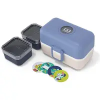 Monbento Lunchbox in Blau/ Creme - 800 ml - onesize