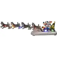 Konstsmide Schneemann mit Schlitten
