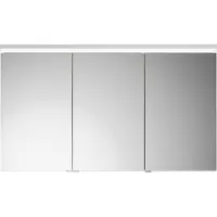 Burgbad Lin20 Spiegelschrank LED-Beleuchtung inklusive LED-Waschtischbeleuchtung, 3 Türen, mittlerer Tür Anschlag rechts, 1200x700x170mm, SPQL120LF5353, Farbe: Eiche Dekor Urban