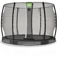 Exit Allure Classic Trampolin ø305cm, Bodentrampolin, Schwarz