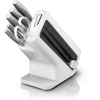 Ninja StaySharp Rostfreier Messerblock mit integriertem Schleifer 6-teiliges Set