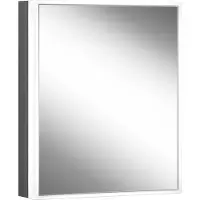 Schneider GLOW classic HCL Spiegelschrank, 1 Tür 60cm, Anschlag rechts, 625x158x731mm, rundum Beleu