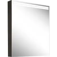 Schneider ARANGA TW Lichtspiegelschrank, eine Tür mit Anschlag links, 595x120x700mm, Lichtbänder oben, 160.461.02.44