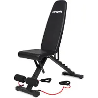 VirtuFit FB100 klappbare Fitnessbank, verstellbar, bis 200 kg