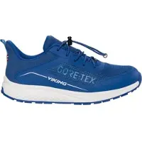 Viking Impact SL GTX Kinder Sneaker, Blau, 34, Kinderschuhe