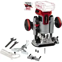 Einhell TP-RO 18 Li Akku Oberfräse 18 V 6 / 8 mm Brushless ( 4350411 ) Solo - ohne Akku, ohne Ladegerät