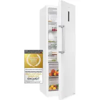 Exquisit Vollraumkühlschrank KS360-V-HE-040D weiss | 359 l Nutzinhalt | NoFrost | Alarm | Schnellkühlen