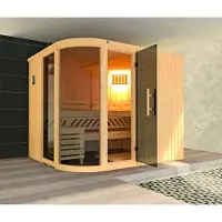 Weka Design-Sauna SARA 2 inkl. 9,0 kW OS-Ofenset x B x T x H x 244 x 194 x 199