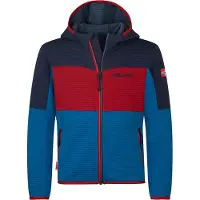TROLLKIDS Fleecejacke "Sogndal" in Dunkelblau/ Rot - 92