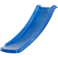 Axi Sky120 Rutsche Blau - 118 cm | Anbau Element für Kinder Spielturm / Spielhaus / Stelzenhaus | Anbaurutsche für Podesthöhe 60 cm