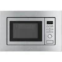 Smeg FMI020X Einbau-Mikrowelle / Grill / 20 L / 800 W / Edelstahl