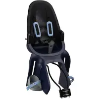 Widek Kinderfahrradsitz Qibbel Air Rahmenmontage Fahrradsitz Kindersitz bis 22 kg : denim blue