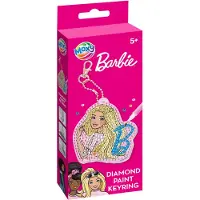 Hobby Mate Eine kreative Bastelgruppe stellt Ihren eigenen Barbie-Schlüsselanhänger mit Diamantmalerei her