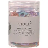 Sibel Primrose Elastic Hair Bands 20mm - Pastel Colours - P000621 500 stk.