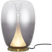 Maytoni LED Tischleuchte Splash in Transparent und Gold 9W 800lm