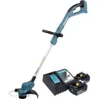 Makita DUR 193 RT Akku Rasentrimmer 18 V 260 mm + 2x Akku 5,0 Ah + Ladegerät
