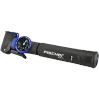 Fischer Fahrrad Mini-Pumpe mit umschaltbarem Druck/Volumen