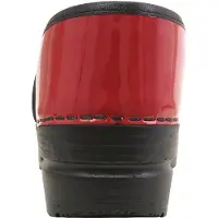 Sanita Clog Original Professiomel Patent Red Damen-Schuhgröße 42