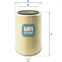 Ufi Luftfilter 2746800 317mm für Ford
