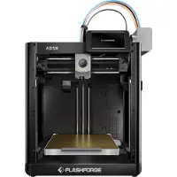 Flashforge AD5X, WLAN, Ethernet/LAN, USB Anschluss, Sichtfenster