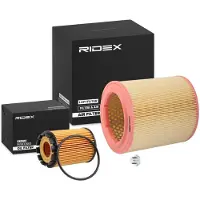 RIDEX Filterset Inspektionspaket Filtersatz für CITROËN Berlingo / Berlingo First (MF, GJK, GFK) passend für PEUGEOT 106 II Schrägheck (1A, 1C) 205 II