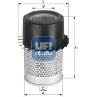 Ufi Luftfilter 27.610.00
