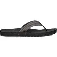 Teva Flip Flops Reflip Canvas Herren Dark Gull Grey-Schuhgröße 40,5