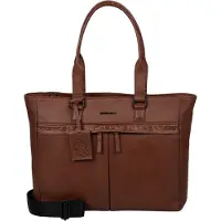 Burkely Businesstasche Minimal Mason Workbag 15,6" Custom Cognac