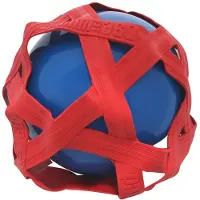Panini Ball Blau Mit Rot Mit Gummiband