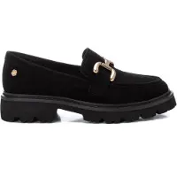 Carmela für Damen. 16195201-NEGRO Leder-Slipper 161952 schwarz (39), Wohnung, Keine, Lässig