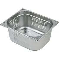 H.W.Larsen Kantine 1/1 GN 20 ltr 53x32.5x15 cm Perforeret Rustfrit stål,1 stk
