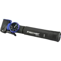Fischer Fahrrad Mini-Pumpe mit umschaltbarem Druck/Volumen
