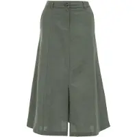 We fashion Skirt Medium Length Dark Green Größe: L | Midiröcke Outlet | Damen | Grün