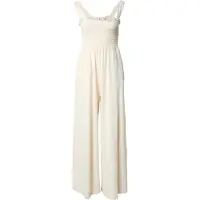 Roxy Jumpsuit "Just Passing By", Damen, Gr. XXL, beige (parchment), Obermaterial: 63% Polyester, 33% Viskose, 4% Elasthan., Overalls Jumpsuit