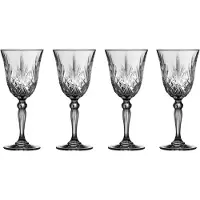 Lyngby - Crystal Melodia Red Wine Glass - 27 cl - Set of 4