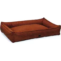 Designed By Lotte Hundebett Ribbed terrakotta, Maße: 120 x 80 x 23 cm