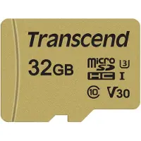 Transcend 32GB UHS-I U1 microSD with adapter SD