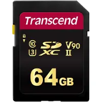 Transcend TS64GSDC700S, 64 GB, SDXC, Klasse 10, NAND, 285 MB/s, 180 MB/s