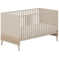 PAIDI Kinderwelten Babybett Eefje , beige , Maße (cm): B: 76,3 H: 87,6
