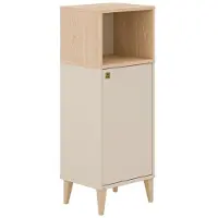 PAIDI Kinderwelten Highboard Mila & Ben , beige , Maße (cm): B: 48,4 H: 129,6 T: 40.1