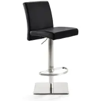 Mayer Barstuhl Sitzmöbel 1286 41 x 49 x 82 cm Edelstahl chrom matt/anthrazit