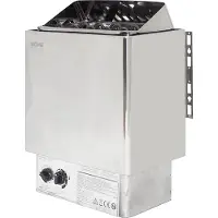 HOME DELUXE Saunaofen KIVA - 8 KW I Saunaofen kaufen, Saunaofen elektrisch, Saunaofen mit Steuerung, Saunaofen , Saunaofen für Heimsauna, Saunaofen mit Steinen
